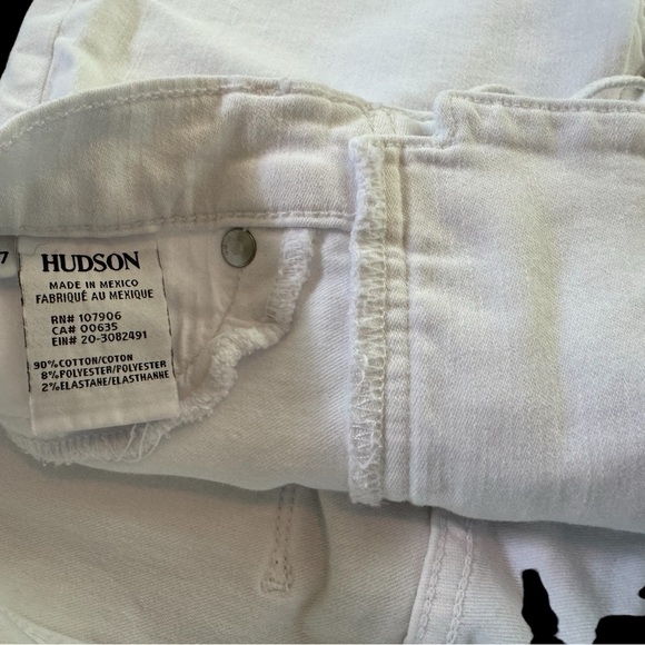 White Hudson Jeans - Picture 8 of 12